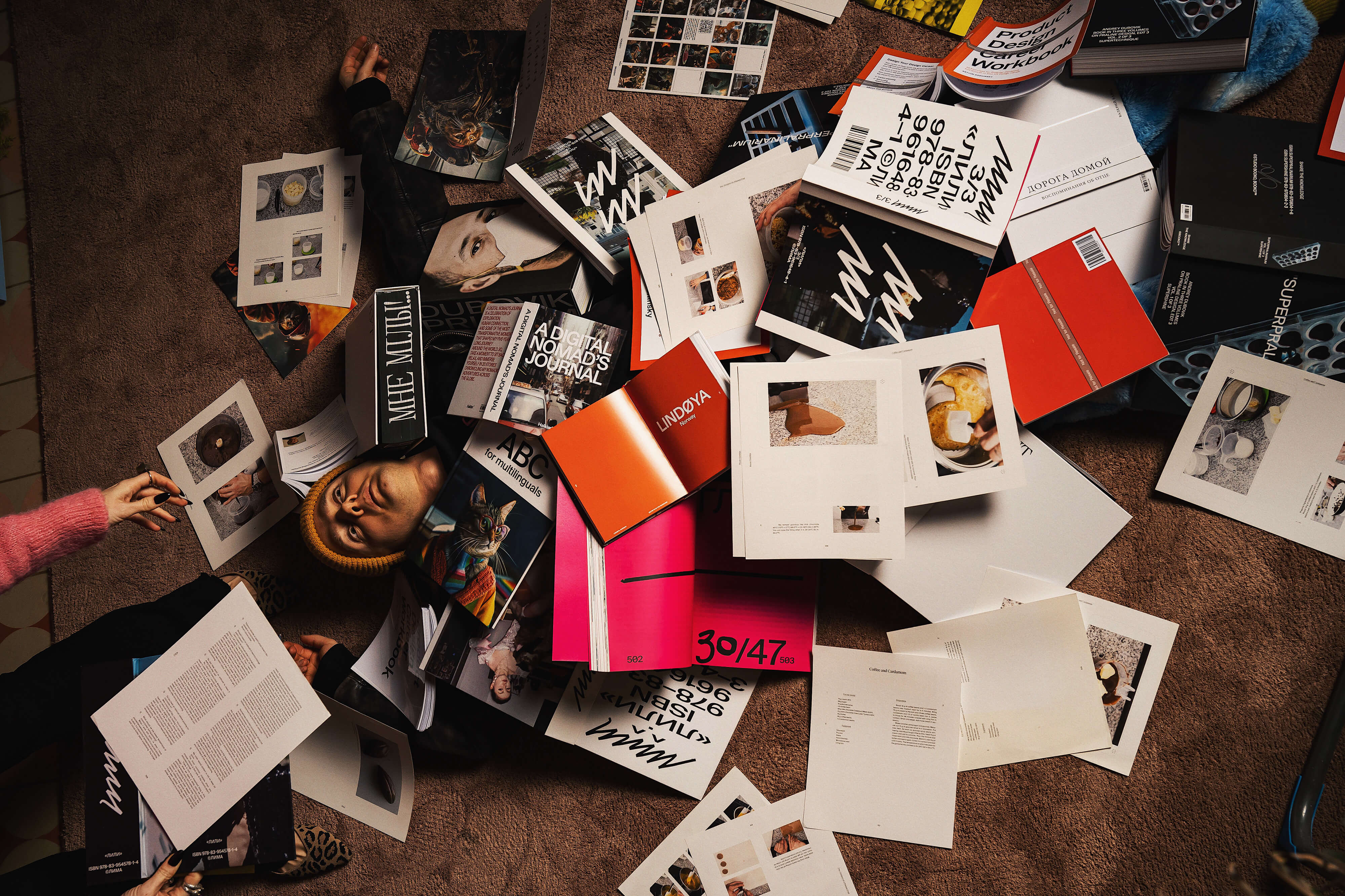Books and editorial projects designed by Booko Studio